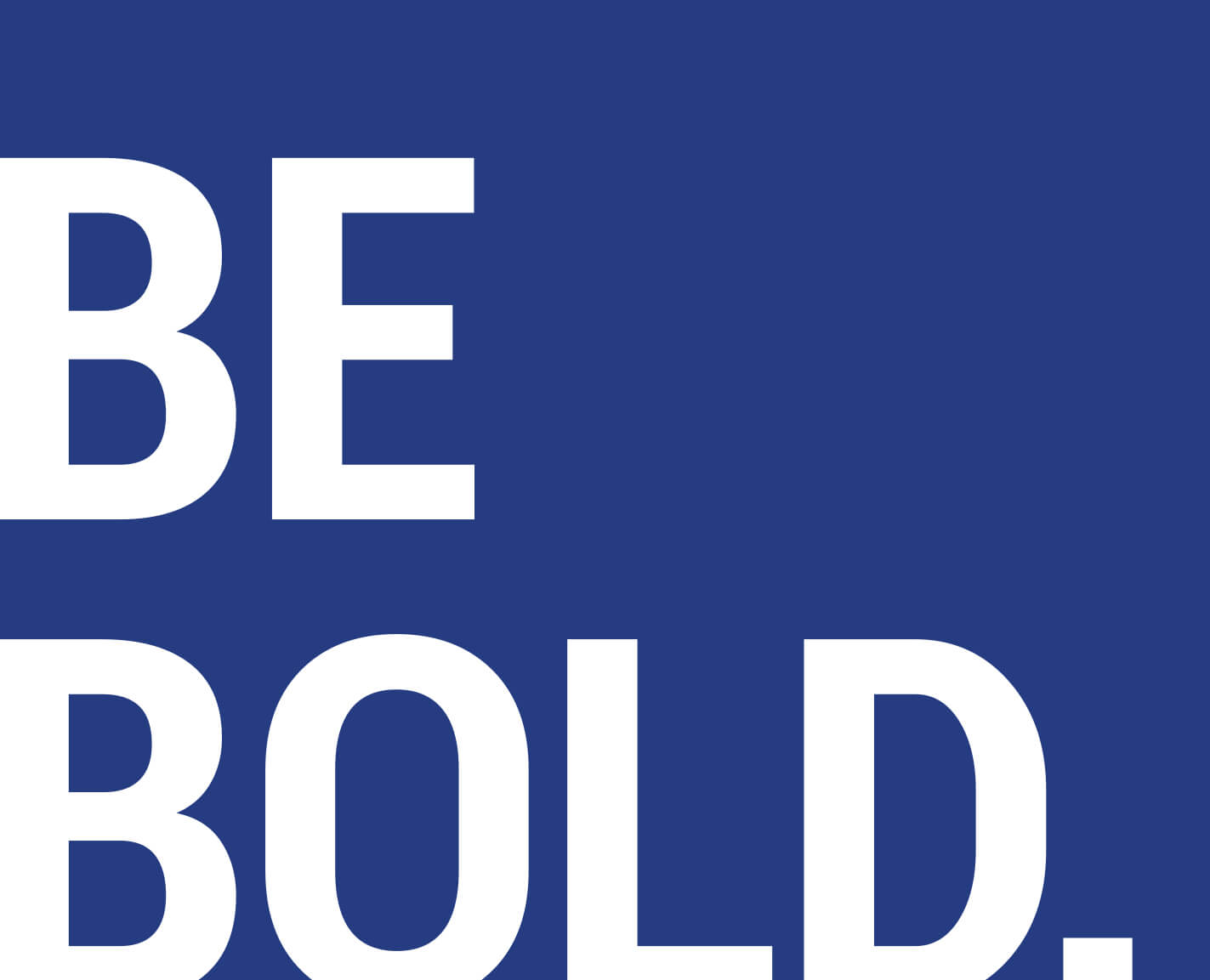 Be Bold brand campaign. Copyright College of the Mainland
